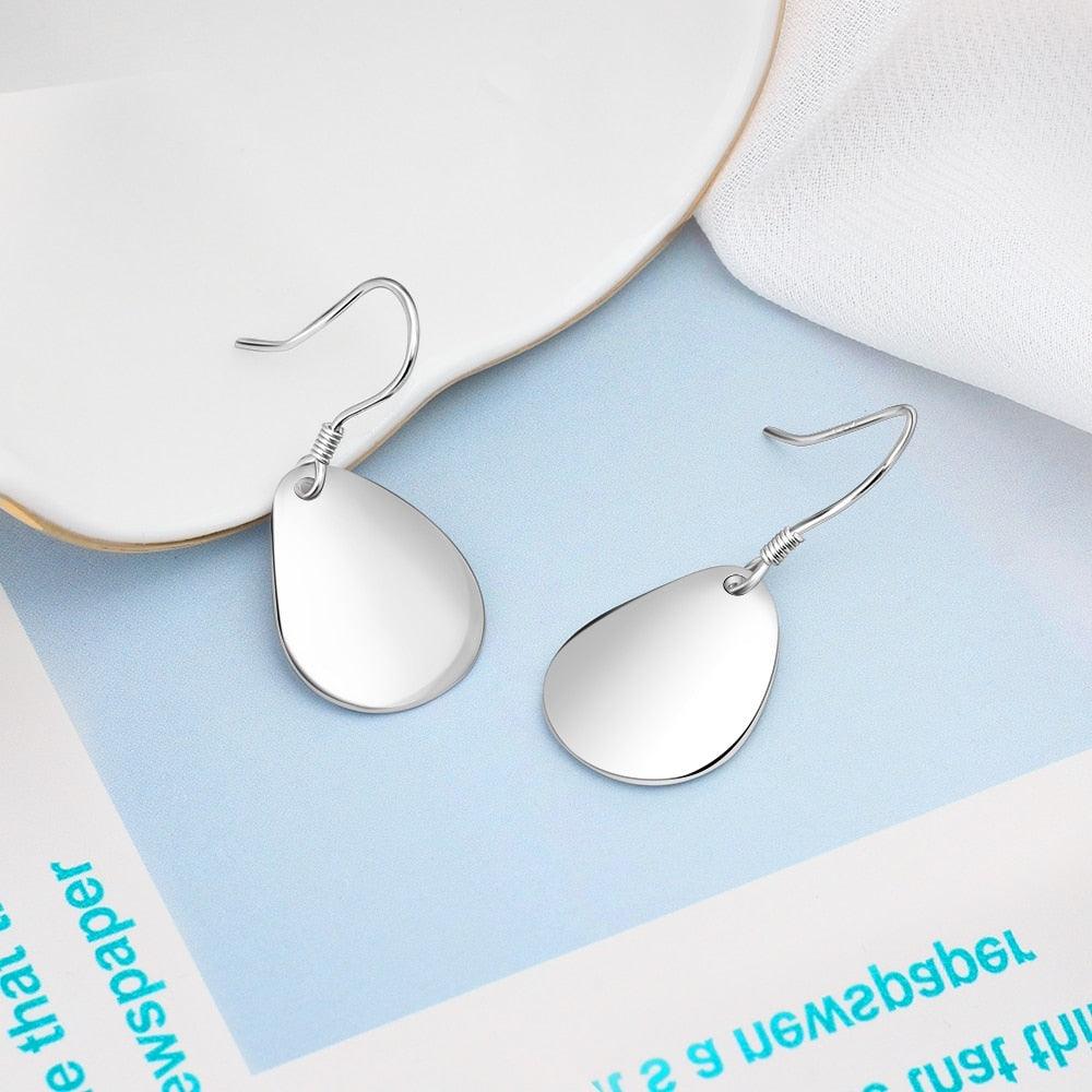 Fashionable 925 Sterling Silver Bohemia Drop Earrings, Party Jewelry Accessory for Women - Personalized Jewel