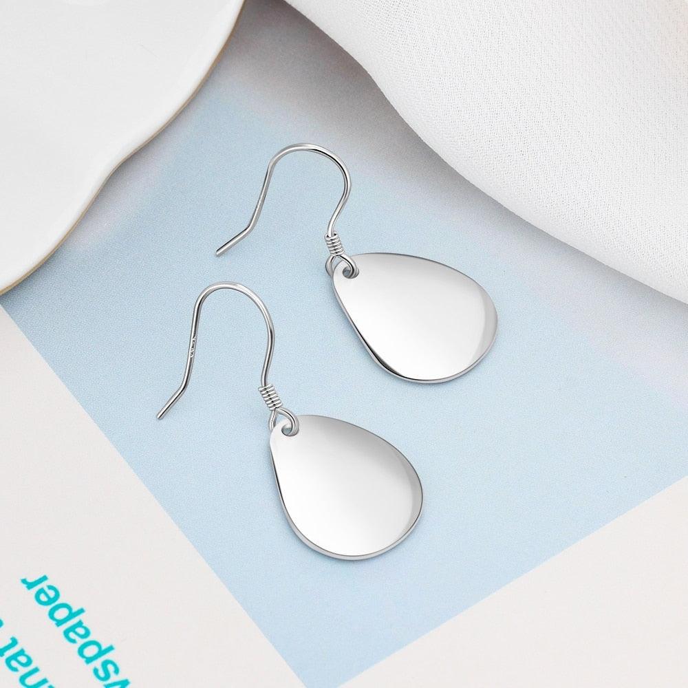 Fashionable 925 Sterling Silver Bohemia Drop Earrings, Party Jewelry Accessory for Women - Personalized Jewel