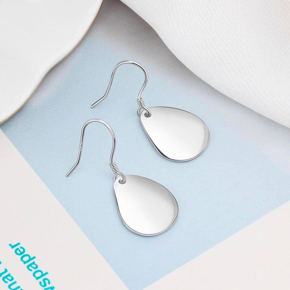 Fashionable 925 Sterling Silver Bohemia Drop Earrings, Party Jewelry Accessory for Women - Personalized Jewel