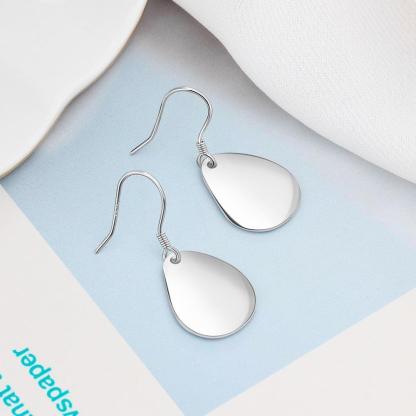 Fashionable 925 Sterling Silver Bohemia Drop Earrings, Party Jewelry Accessory for Women - Personalized Jewel