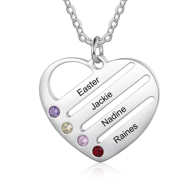 Gift for Pet Moms, Trendy Jewellery for Mothers Stainless steel Necklace for Women - Personalized Jewel