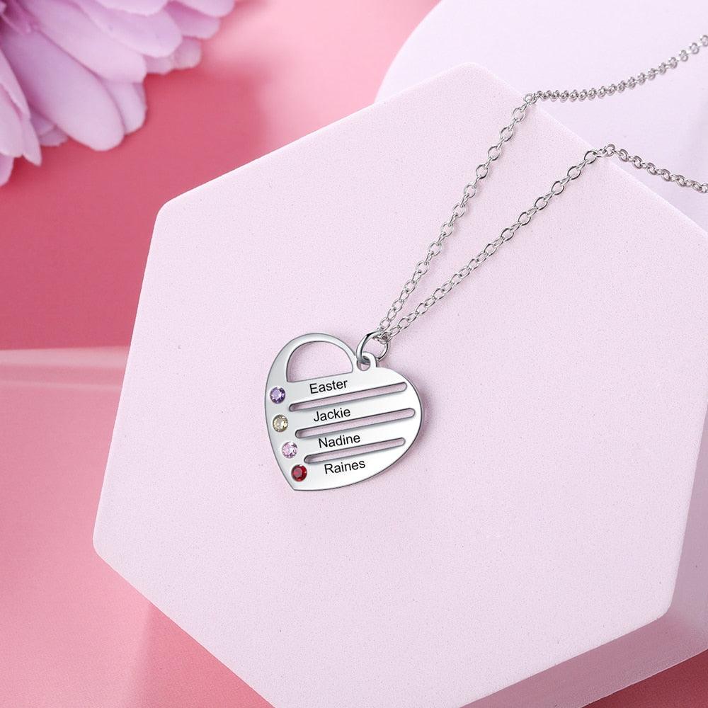 Gift for Pet Moms, Trendy Jewellery for Mothers Stainless steel Necklace for Women - Personalized Jewel