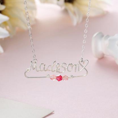 Handmade Nameplate Necklace Jewellery for Women - Personalized Jewel