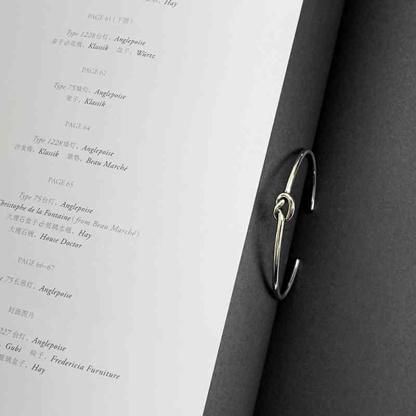 Hot Selling Women 925 Sterling Silver Bracelets Bangles Knot Design Girl Trendy Jewelry Accessories Gift - Personalized Jewel