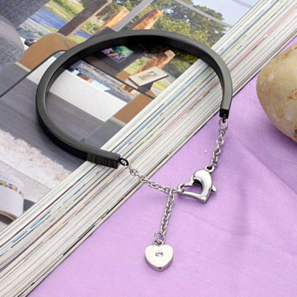 ID Bangles Personalised Gifts For Women Commemorate Engrave Name Stainless Steel Bracelets & Bangles - Personalized Jewel