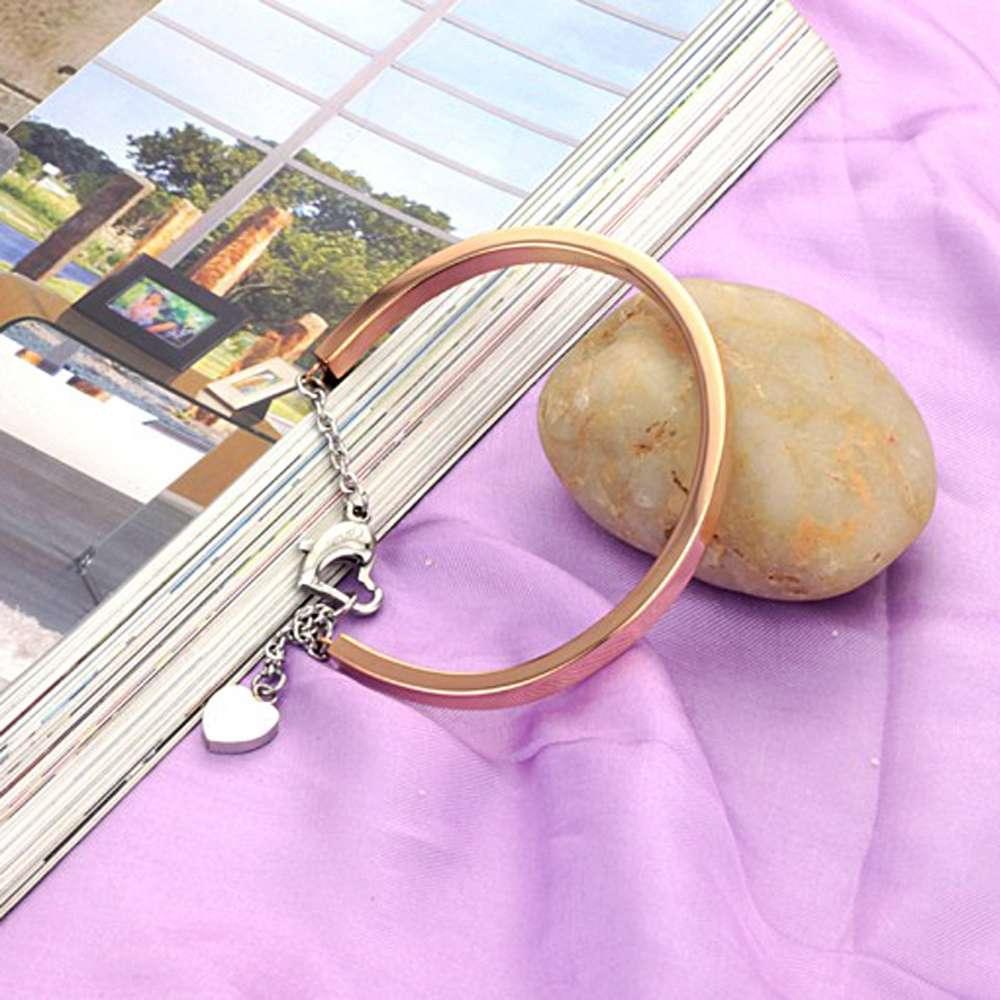 ID Bangles Personalised Gifts For Women Commemorate Engrave Name Stainless Steel Bracelets & Bangles - Personalized Jewel