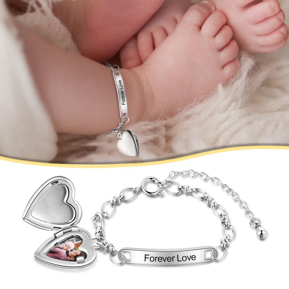 Jewellery for Baby First Anklet Mother’s Love Jewellery - Personalized Jewel