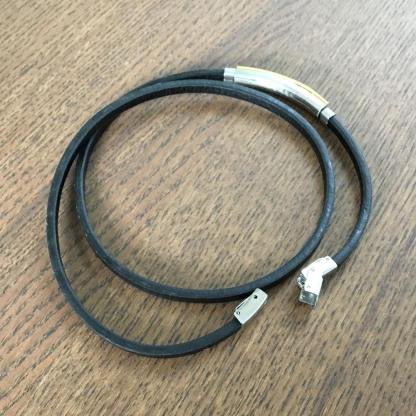 Men’s Trendy Stainless Steel Genuine Leather Bracelets, Fashionable Black Wrap Wristband Gift for Men - Personalized Jewel