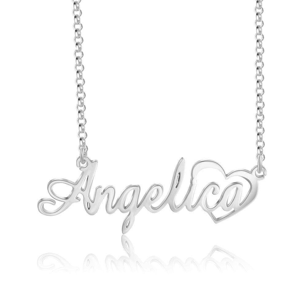 Neckpiece With Customised Nameplate - Personalized Jewel