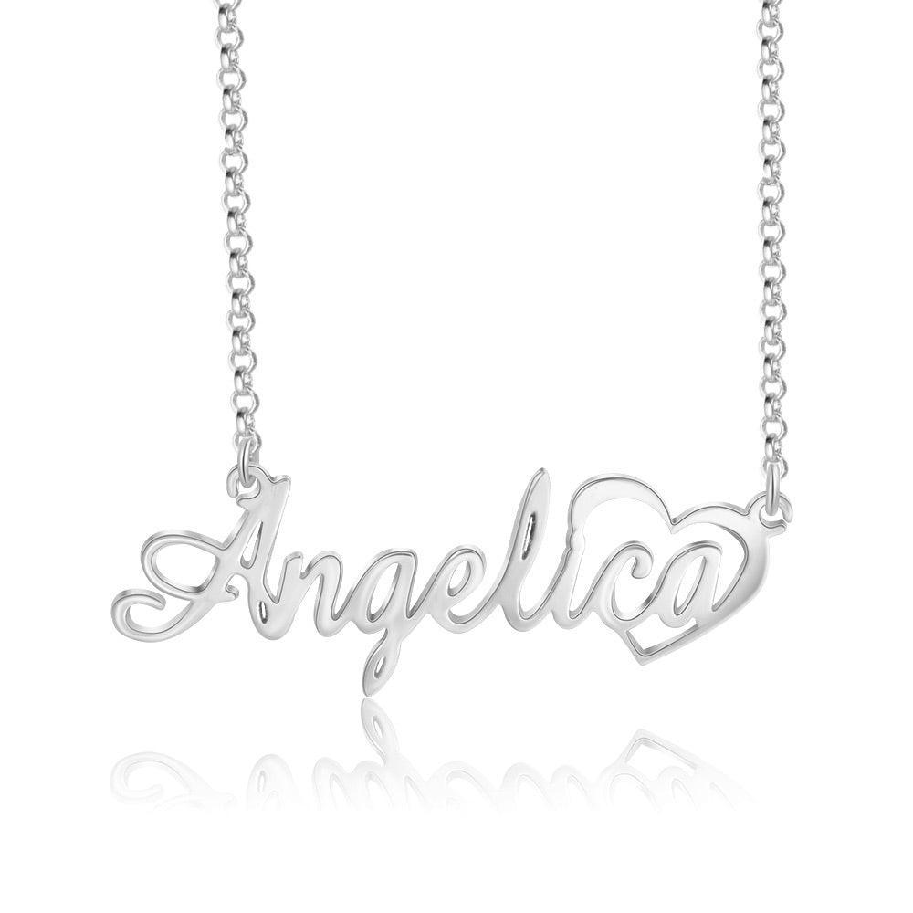 Neckpiece With Customised Nameplate - Personalized Jewel