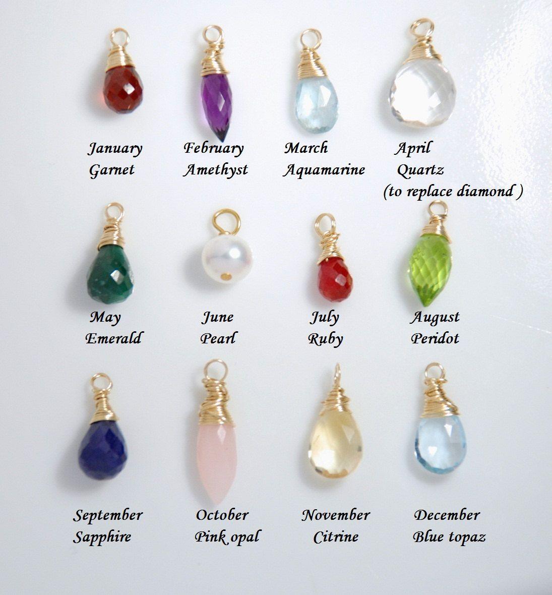 Personalize Your Jewelry With Your Birthstones-Personalized Jewels