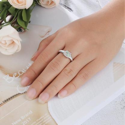 Personalized 925 Sterling Silver Classic Band Fashion Jewelry Gift For Women - Personalized Jewel