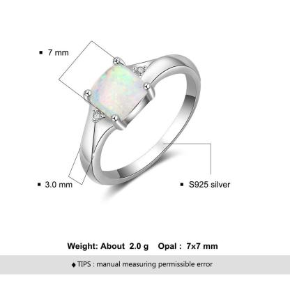 Personalized 925 Sterling Silver Classic Band Fashion Jewelry Gift For Women - Personalized Jewel