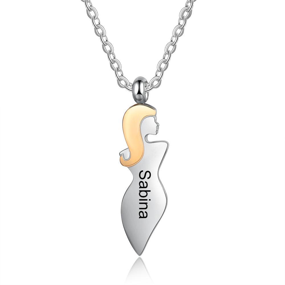 Personalized 925 Sterling Silver My Only Sisters Necklace-Personalized Jewels