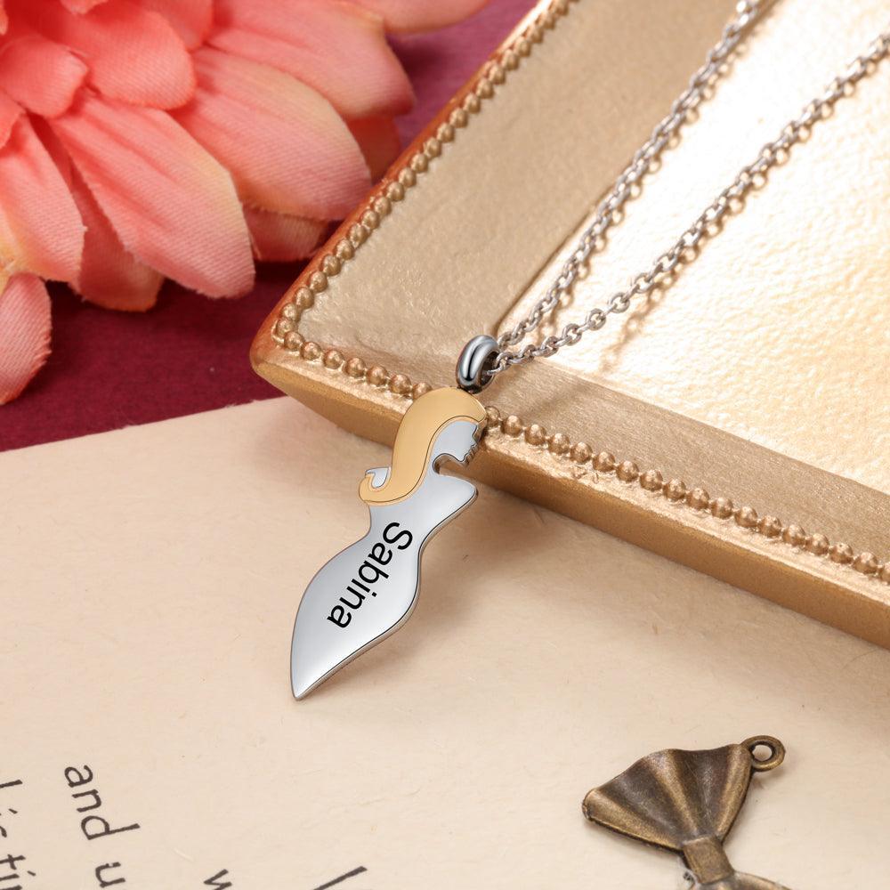 Personalized 925 Sterling Silver My Only Sisters Necklace-Personalized Jewels