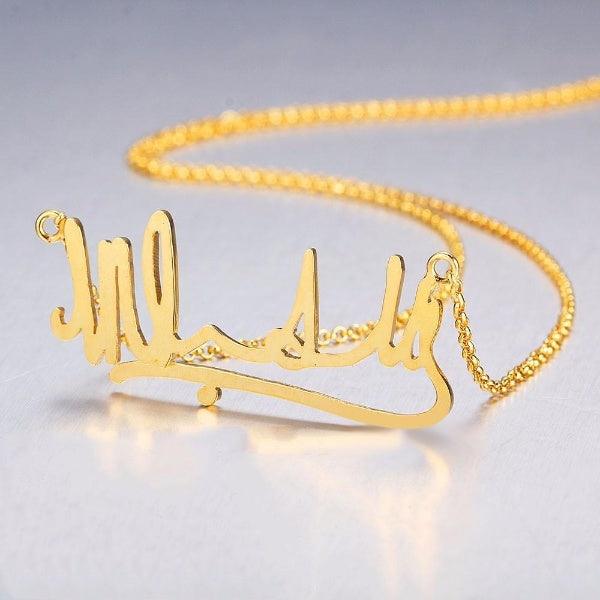 Personalized 925 Sterling Silver Name Pendant Necklace, Handwritten Custom Names Necklace, Gift Jewelry for Friends & Family - Personalized Jewel