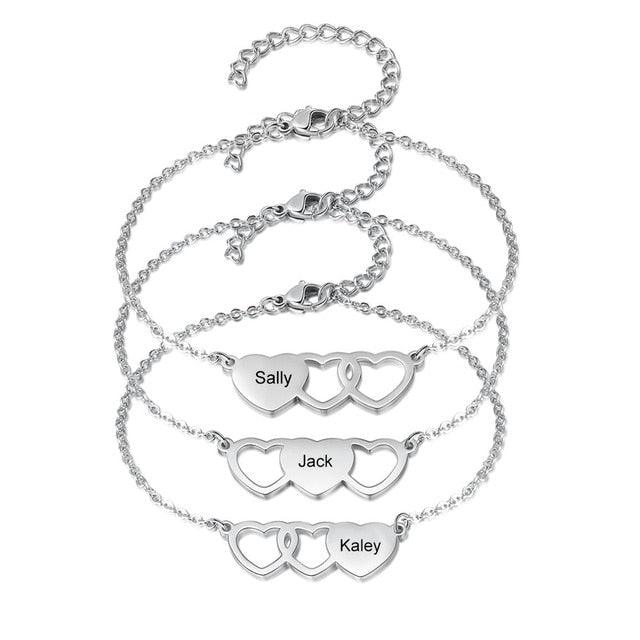 Personalized BFF Bracelet for Women Customized Friendship Bracelet for Women Stylish Personalized - Personalized Jewel