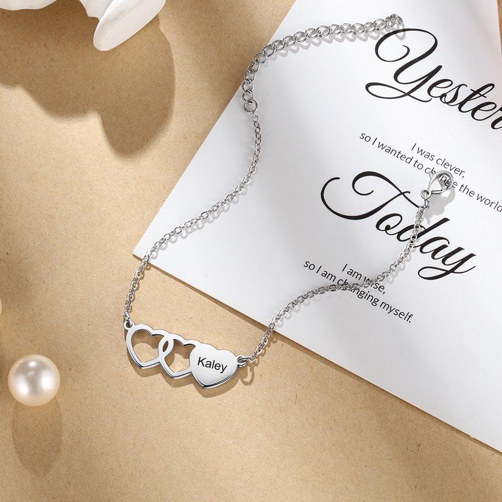Personalized BFF Bracelet for Women Customized Friendship Bracelet for Women Stylish Personalized - Personalized Jewel