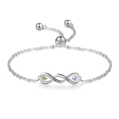 Personalized Charm Bracelet for Women Adjustable Chain Bracelet - Personalized Jewel