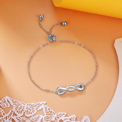 Personalized Charm Bracelet for Women Adjustable Chain Bracelet - Personalized Jewel
