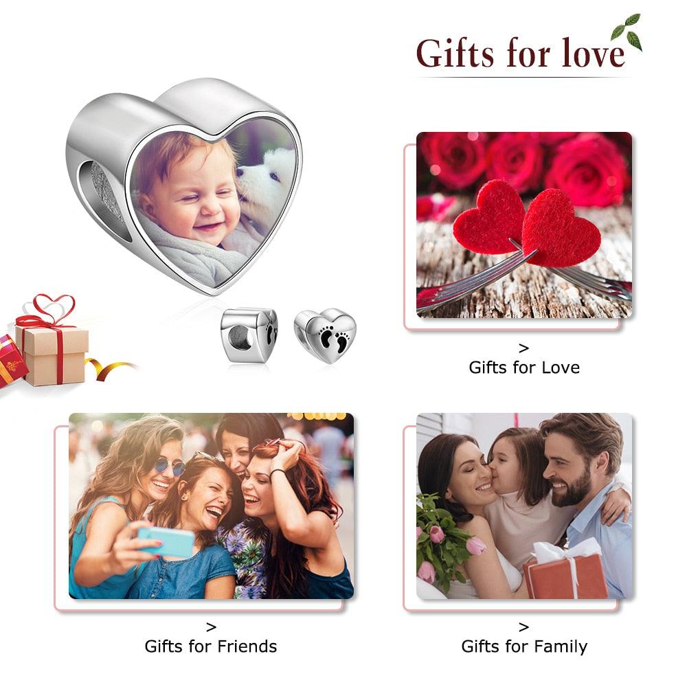 Personalized Custom Image Charms For Necklace Or Bracelet-Personalized Jewels