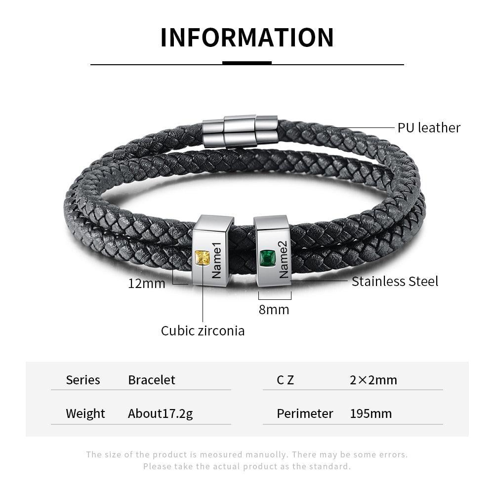 Personalized Engraved Bracelet-Personalized Jewels