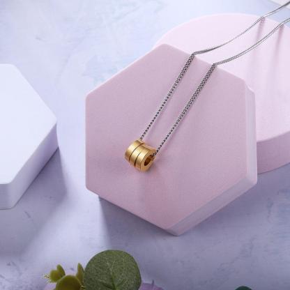 Personalized Family Bead Name Necklace for Women - Personalized Jewel