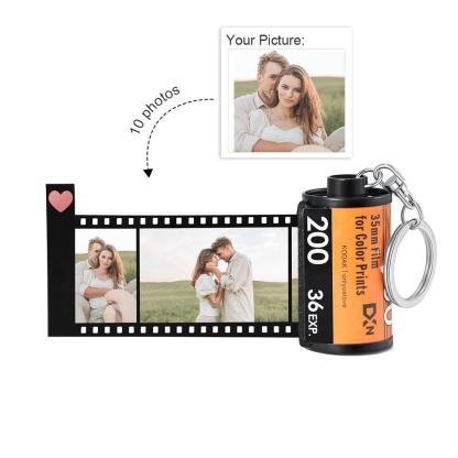 Personalized Film Print Roll with Keychain - Personalized Jewel