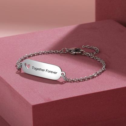 Personalized Hollow-Out Bracelet Customized Accessory for Women - Personalized Jewel