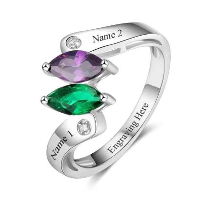 Personalized Love Promise Rings Trendy Ring Jewelry - Personalized Jewel