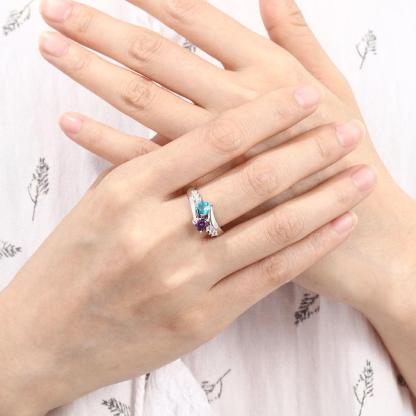 Personalized Name Engraved 925 Sterling Ring - Personalized Jewel