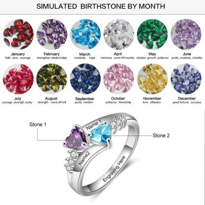 Personalized Name Engraved 925 Sterling Ring - Personalized Jewel