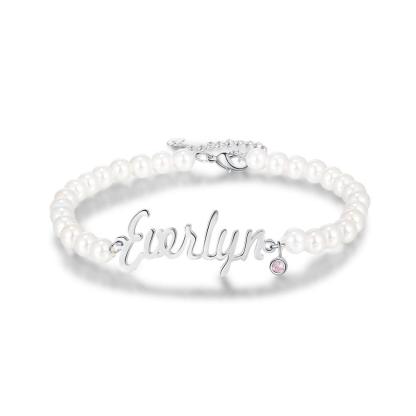 Personalized Nameplate Bracelet for Women Fashionable Accessory for Women - Personalized Jewel