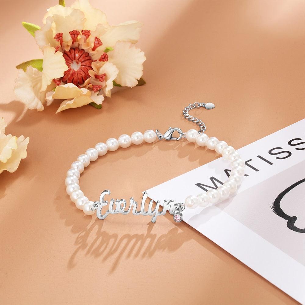 Personalized Nameplate Bracelet for Women Fashionable Accessory for Women - Personalized Jewel