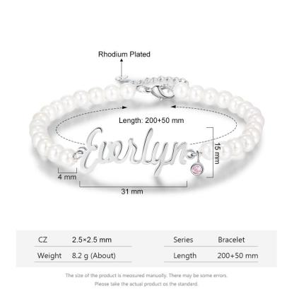 Personalized Nameplate Bracelet for Women Fashionable Accessory for Women - Personalized Jewel