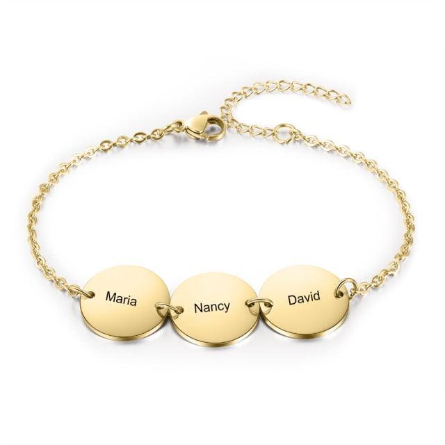 Personalized Stainless Steel Jewelry for Women Attractive Bracelets for Women - Personalized Jewel