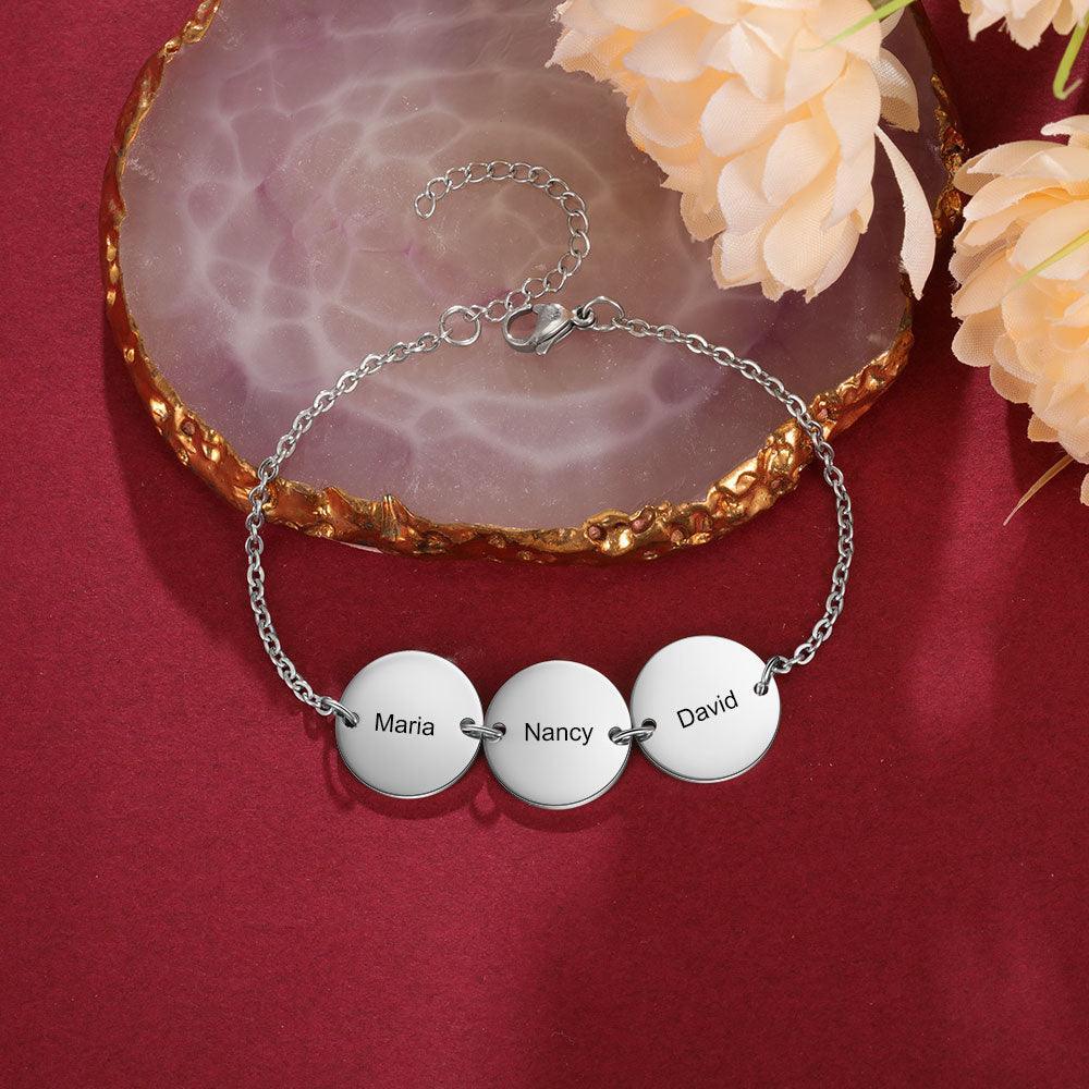 Personalized Stainless Steel Jewelry for Women Attractive Bracelets for Women - Personalized Jewel