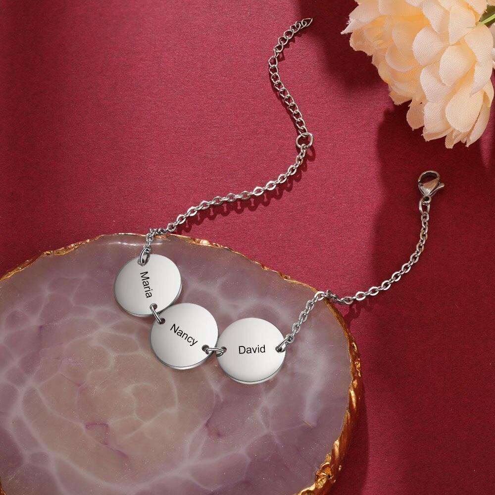 Personalized Stainless Steel Jewelry for Women Attractive Bracelets for Women - Personalized Jewel