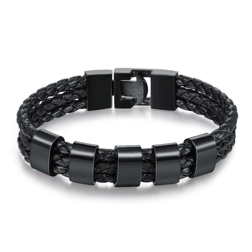 Personalized Stainless Steel Name Bracelet - 5 Custom Names-Personalized Jewels