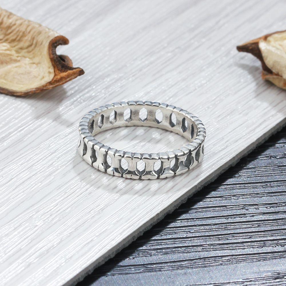 Personalized Sterling Silver Bone Ring, Gifts ,Vintage, Romantic For Women - Personalized Jewel