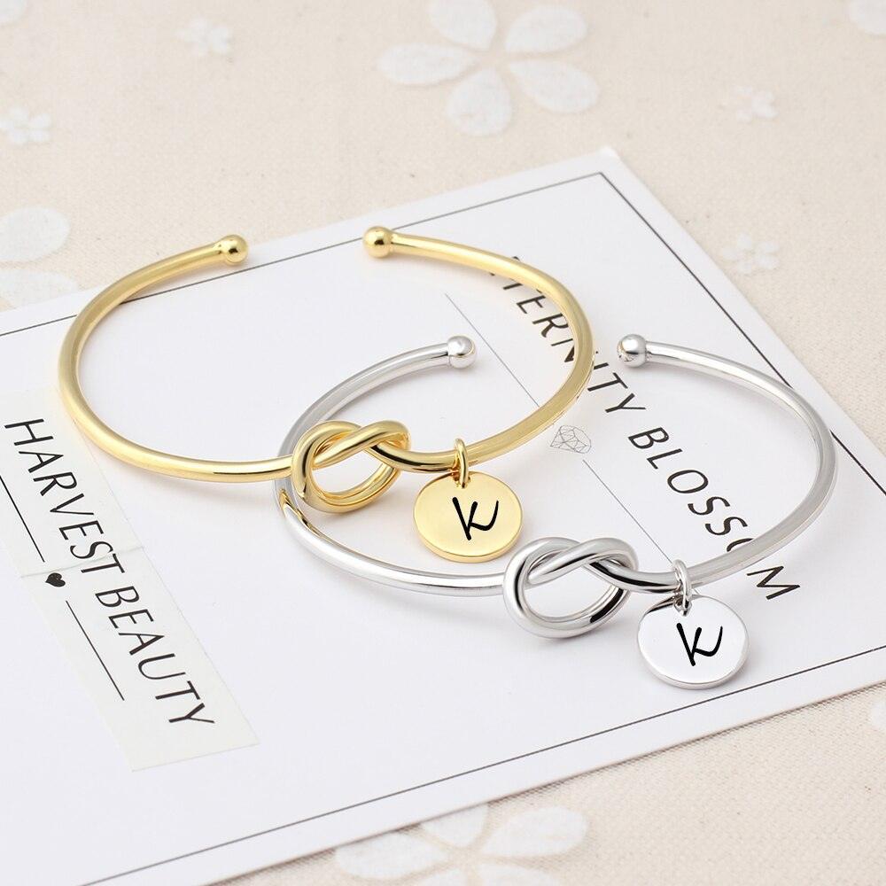 Personalized Tie Design ID Bracelets with Engraved Name & 2 colors, Customize Fashion Bangles for Women - Personalized Jewel