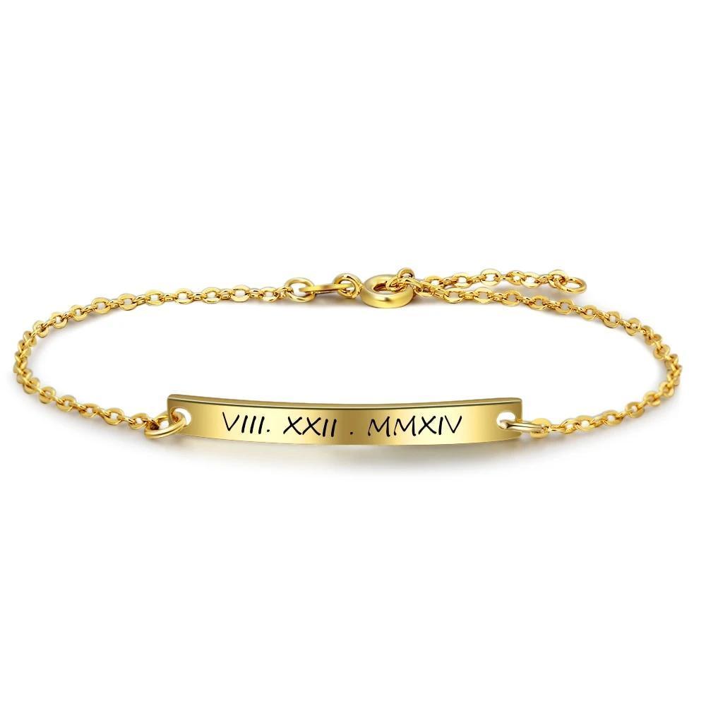 Personalized With Customized Name Engrave Bangles-Personalized Jewels