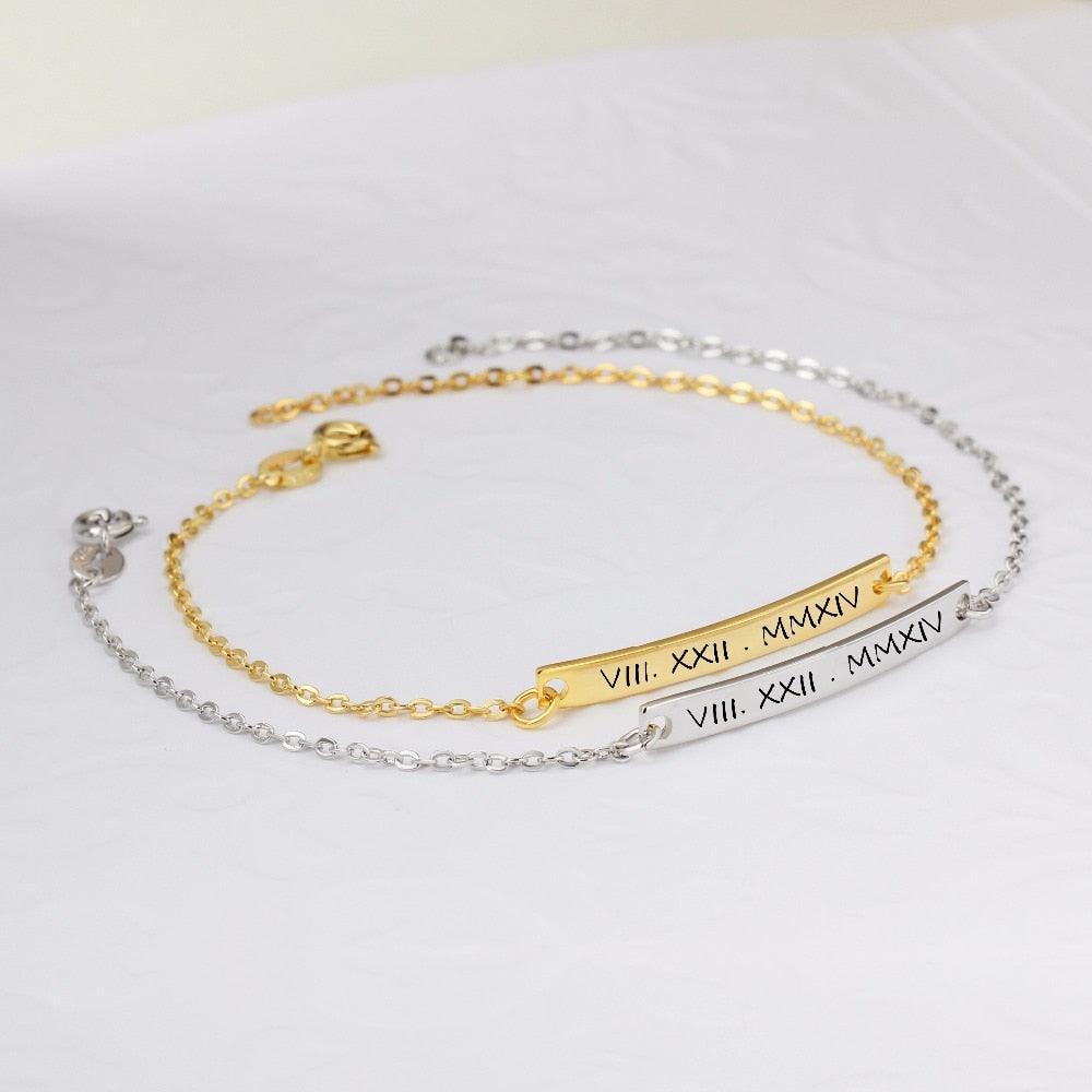 Personalized With Customized Name Engrave Bangles-Personalized Jewels