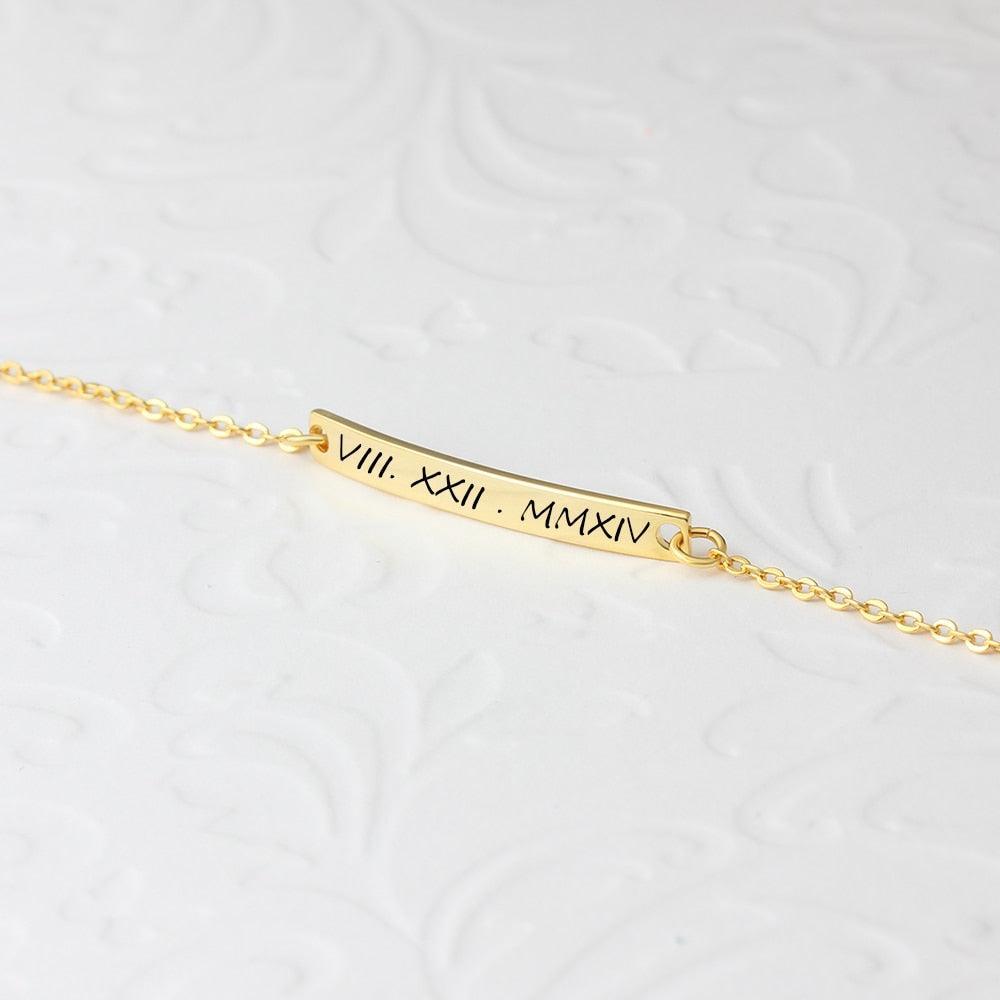 Personalized With Customized Name Engrave Bangles-Personalized Jewels