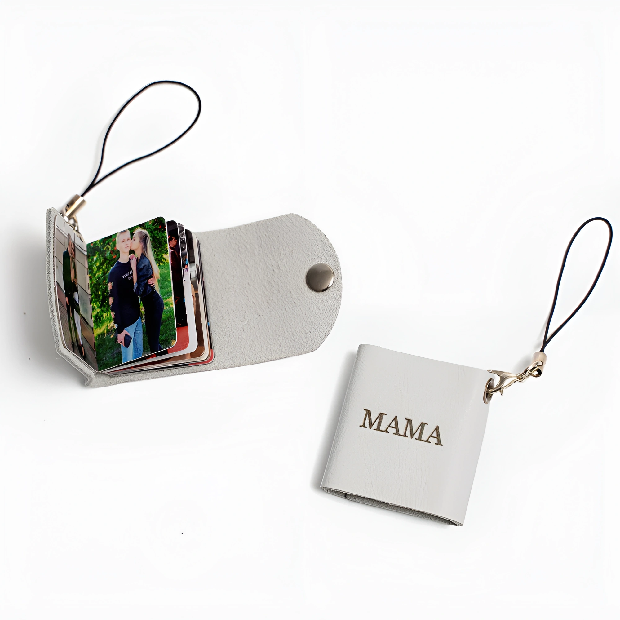 Valentines Day Mini Photo Album Keychain