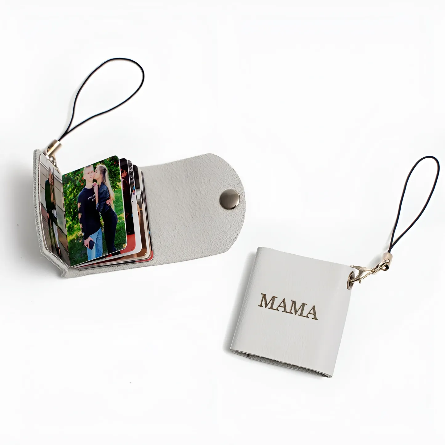 Valentines Day Mini Photo Album Keychain