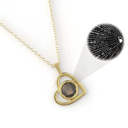 Projection Necklace With 100 Languages-Personalized Jewels
