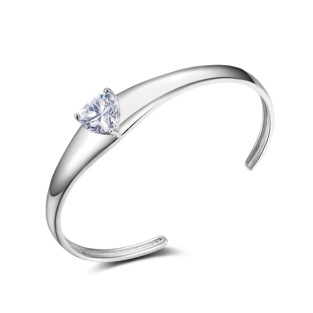Promise Love Personalized Bangle Engrave Name Custom Birthstone Bracelets & Bangles For Women Fashion Jewelry - Personalized Jewel