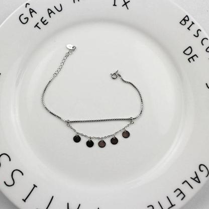 Romantic 925 Sterling Silver Bracelets For Women Trendy Romantic Round Adjustable Bracelets & Bangles Jewelry - Personalized Jewel