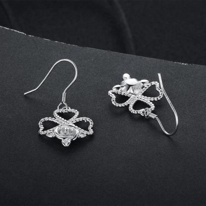 Rose Design Earrings for Women Accessories for Women - Personalized Jewel